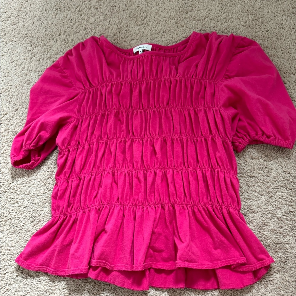Pink top